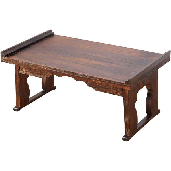 Koretech Floor Altar Table - Paulownia Wood Folding Low Table, Meditation Tea Table, Japanese Tatami Style With Storage - View #6